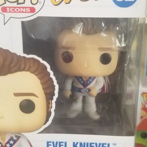 New Evel Knievel Funko Pop Listed Edition